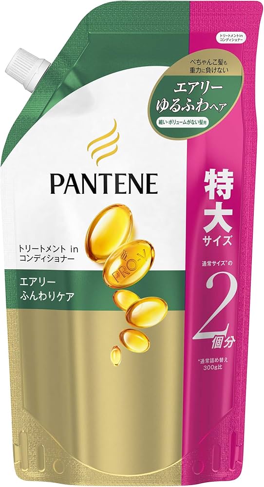 Amazon | パンテーン コンディショナー 600g 詰め替え特大 エアリー