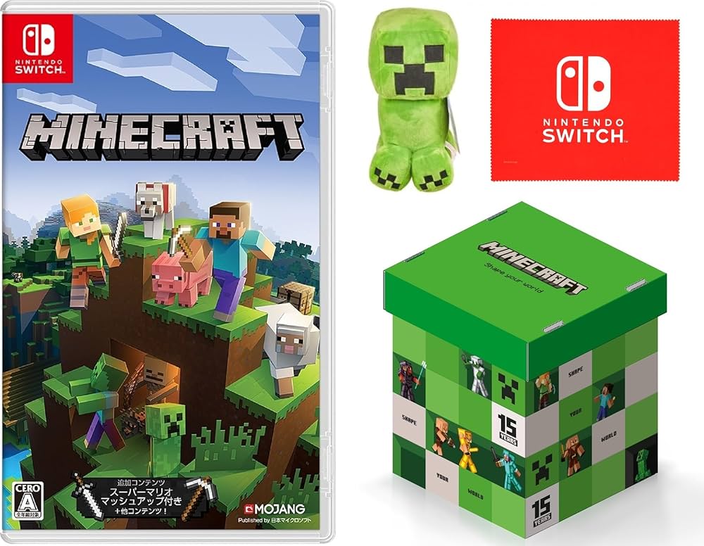 Amazon.co.jp: Minecraft (マインクラフト) - Switch +Minecraft