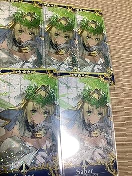 Amazon.co.jp: FGOアーケード ネロ ブライト 嫁ネロ 再臨 フェイタル 5