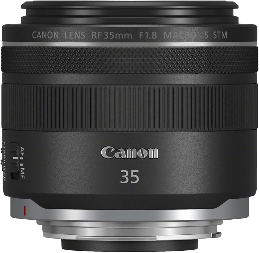 Amazon.com : Canon RF 35mm f/1.8 is Macro STM Lens, Black