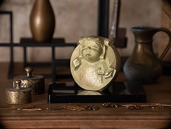 Amazon.co.jp: 福の神 恵比寿 日展彫刻家 三枝惣太郎 原型＿仏像