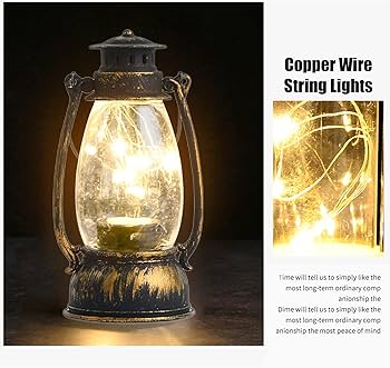 Amazon.co.jp: dikawe屋外ランタン、アンティーク、ガーデンライト