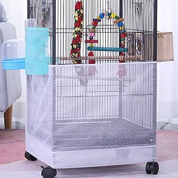 Puhang 鳥かご 鳥ケージ（専用カバー、温湿度計セット） Puhang 鳥かご