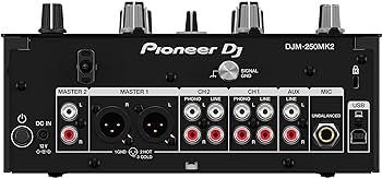 Amazon.com: Pioneer DJ DJM-250MK2 2-Channel DJ Mixer,Black