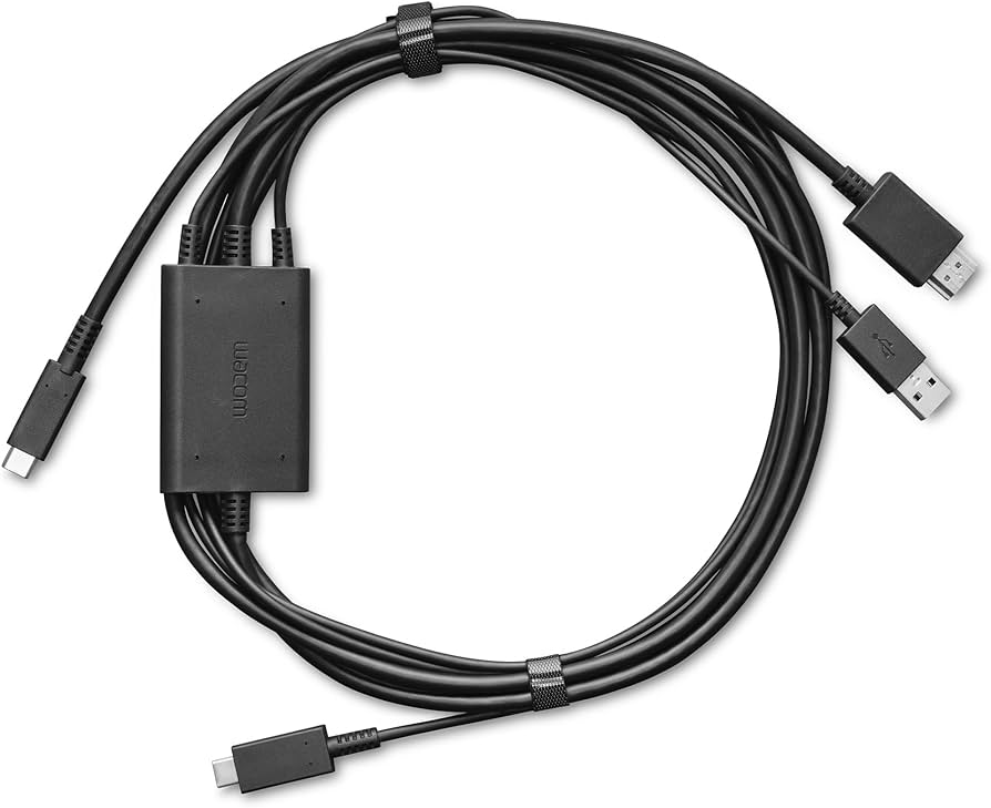 Amazon.com: Wacom One 3 in 1 Cable One 12 and 13 Touch : Electronics