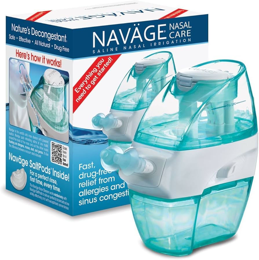 Amazon.co.jp: Navage 鼻クリーナー Nasal Irrigation Basic Bundle