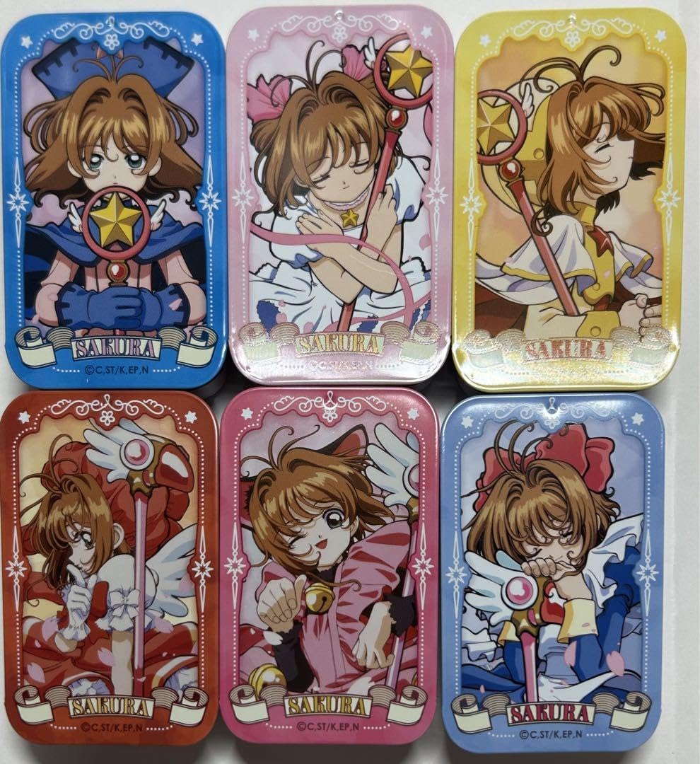 Amazon.co.jp: カードキャプターさくら 缶入りチョコ クロウカード編