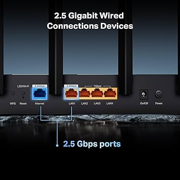 Amazon.com: TP-Link BE6500 Dual-Band WiFi 7 Router (BE400) – Dual