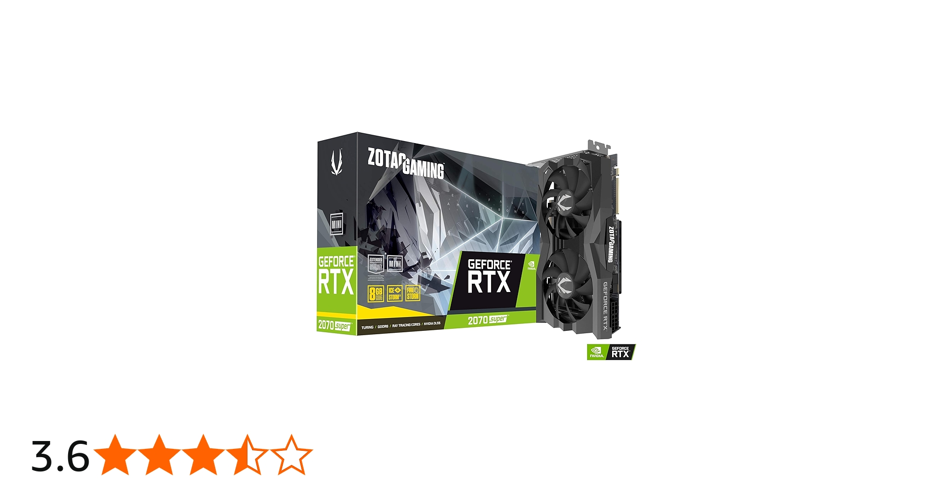 Amazon | ZOTAC ゾタック GAMING GeForce RTX 2070 SUPER MINI