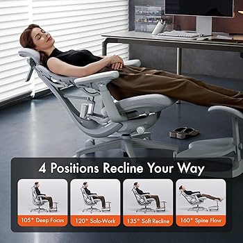 Amazon.com: LiberNovo Dynamic Ergonomic Desk Chair + StepSync