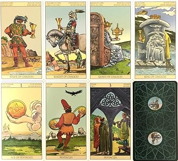 Amazon.co.jp: Tarot Cards, 78 Cards, Weighted Edition, Tarot