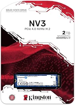 Amazon.com: Kingston NV3 2TB M.2 2280 NVMe SSD | PCIe 4.0 Gen 4x4
