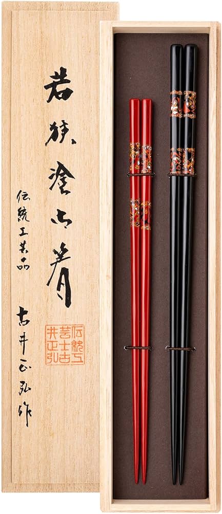 Amazon｜箸蔵まつかん(Hashikura Matsukan) 若狭塗 箸 夫婦箸 高級