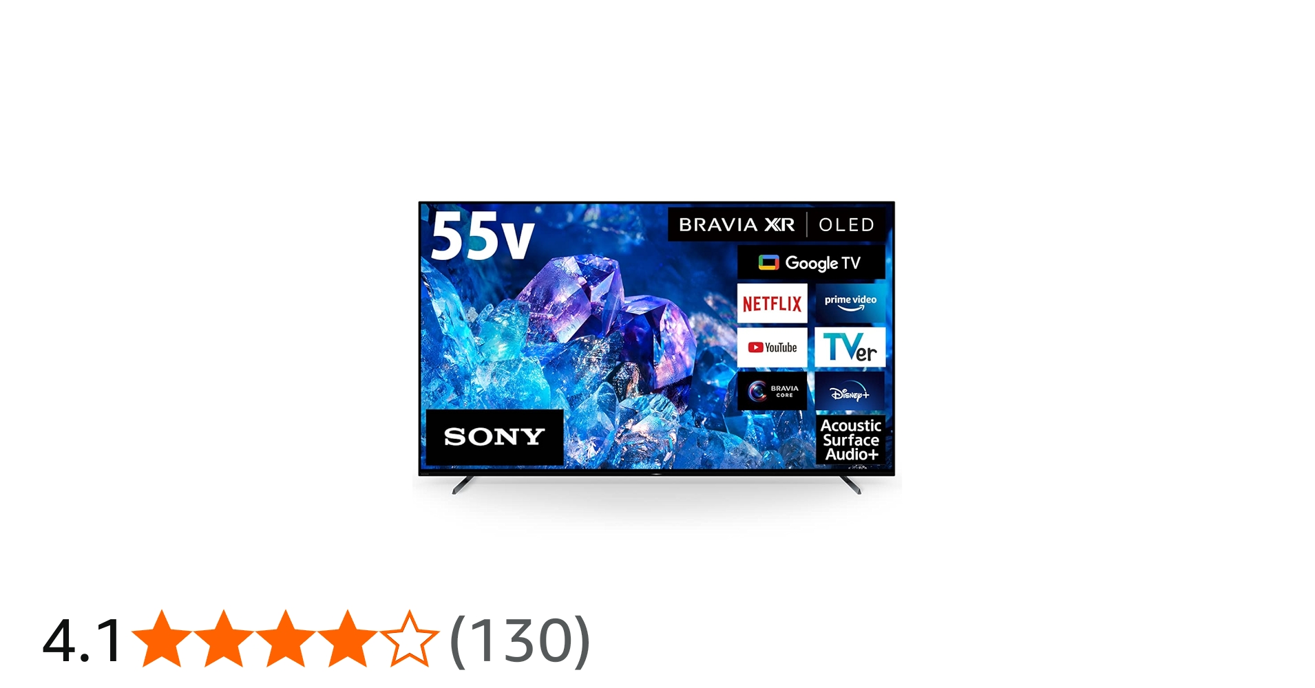 Amazon | ソニー 55V型 4K 有機EL テレビ ブラビア XRJ-55A80K OLED