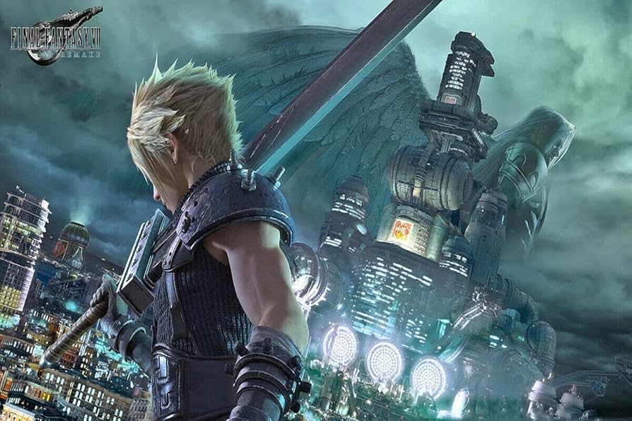 FINAL FANTASY VII REMAKE ポスター 4本セット FINAL FANTASY VII
