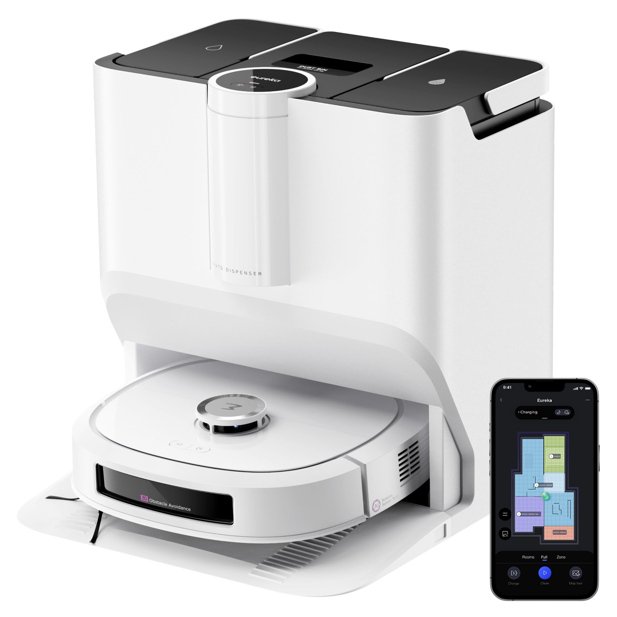 Amazon | EUREKA（ユーリカ） J20 ロボット掃除機 8000pa強力吸引 新型