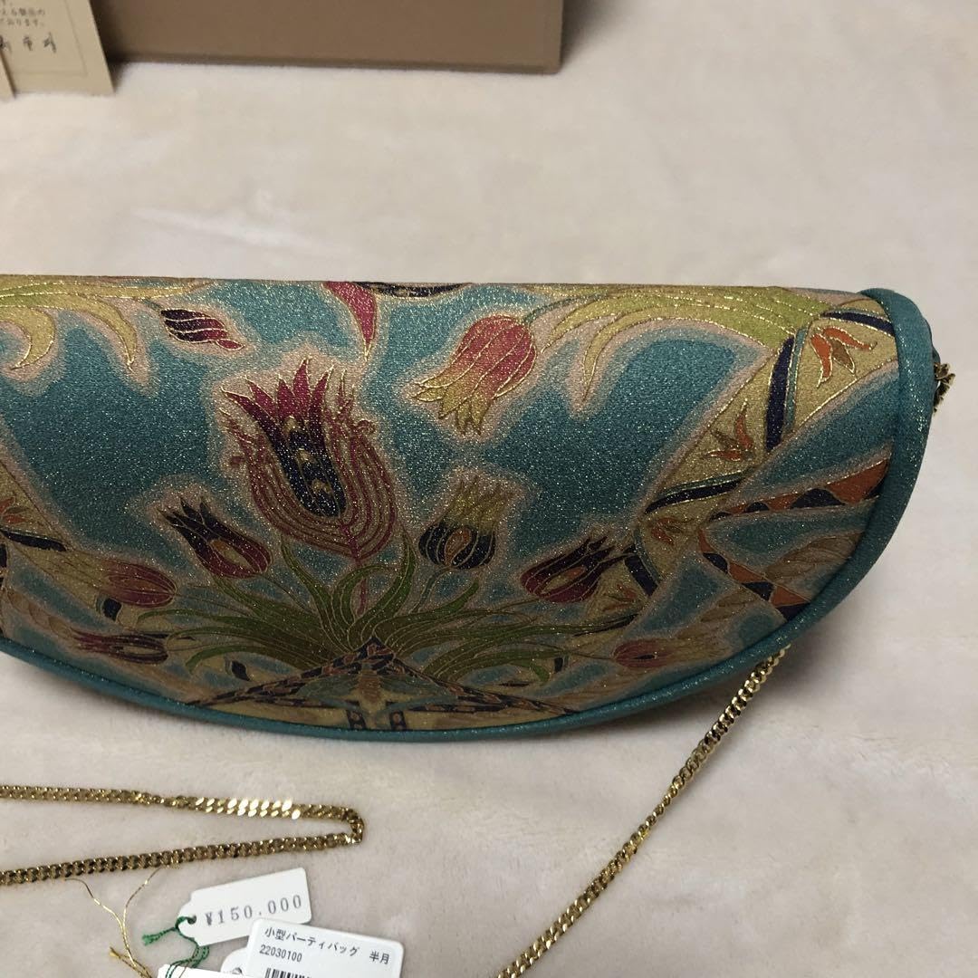 Amazon.co.jp: 岡重謹製 OKAJIMA 京友禅 金彩 唐花 葡萄唐草 正絹