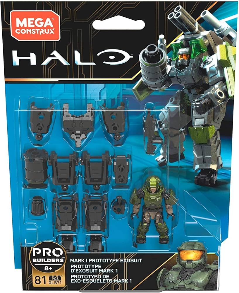 Amazon.co.jp: Mega Construx Halo Mark I Prototype Exosuit。 : おもちゃ