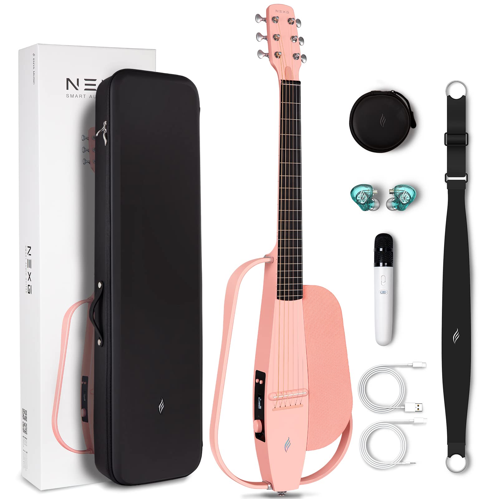 Amazon | Enya NEXGスマート・オーディオ・ギター｜アコースティック