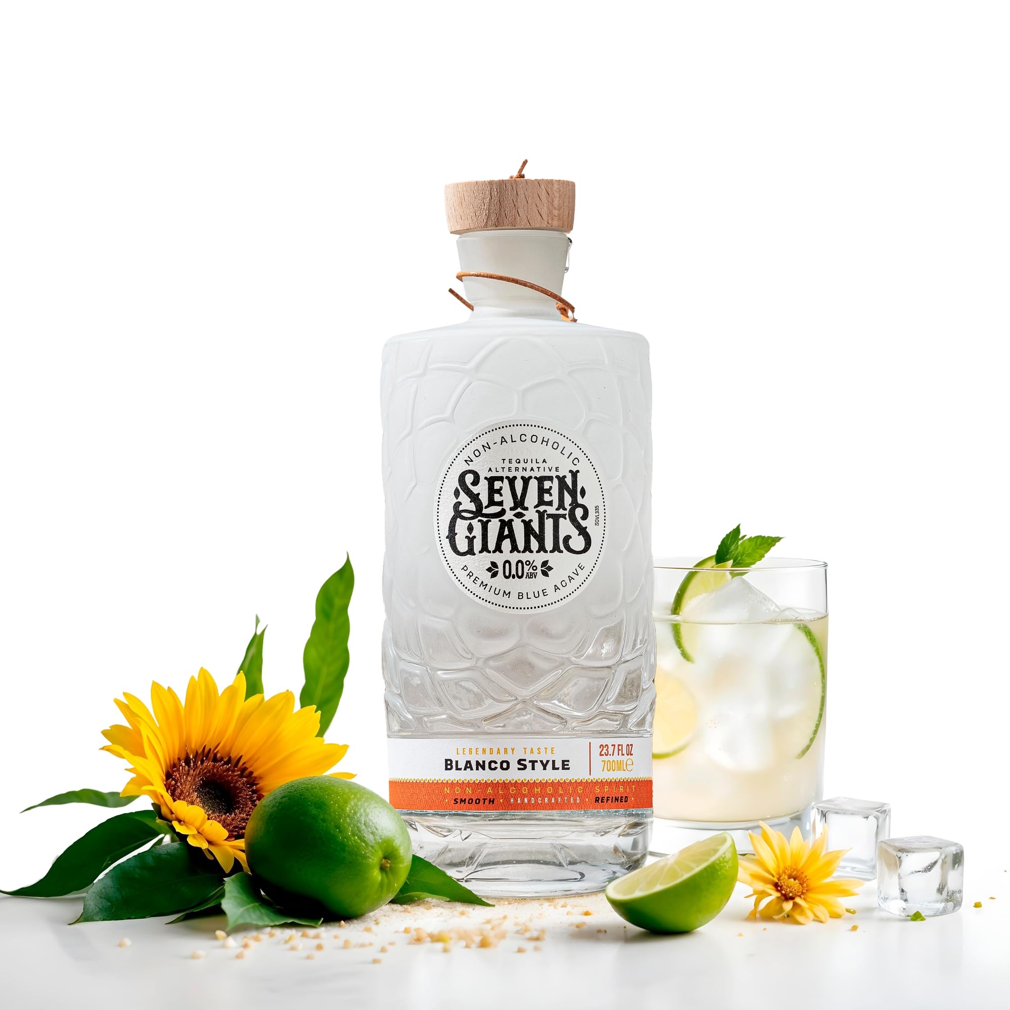 Amazon.com: Seven Giants Blanco Style Non Alcoholic Tequila, Award