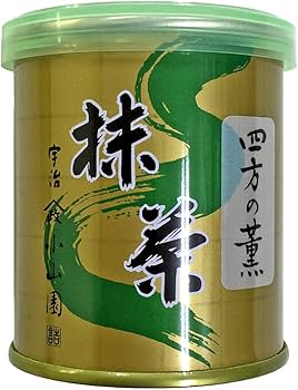 Amazon | 【山政小山園 高級宇治抹茶】抹茶 粉末 四方の薫 30g 巣鴨の