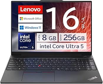 Amazon.co.jp: 【公式】 Lenovo ThinkPad E16 Gen 2 ノートパソコン 16