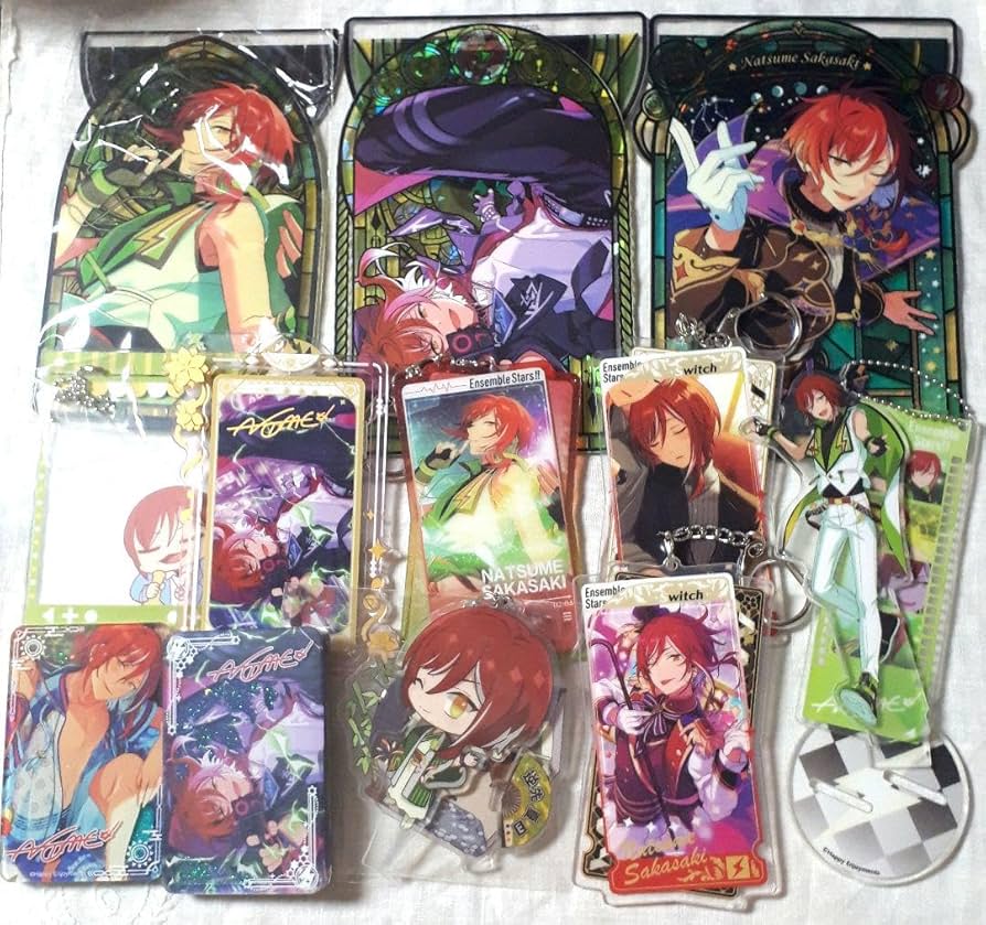 Amazon.co.jp: あんスタ 逆先 夏目 グッズ セット ⑨ : おもちゃ