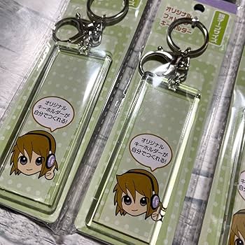 60個 セリア 銀テープホルダー オリジナルフォトインキーホルダー 銀