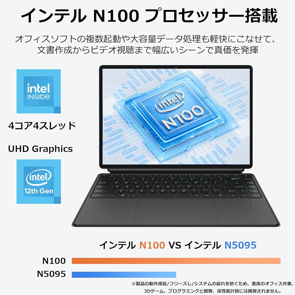 Amazon.co.jp: 14インチ大画面 2in1タブレット PC Office搭載 Celeron