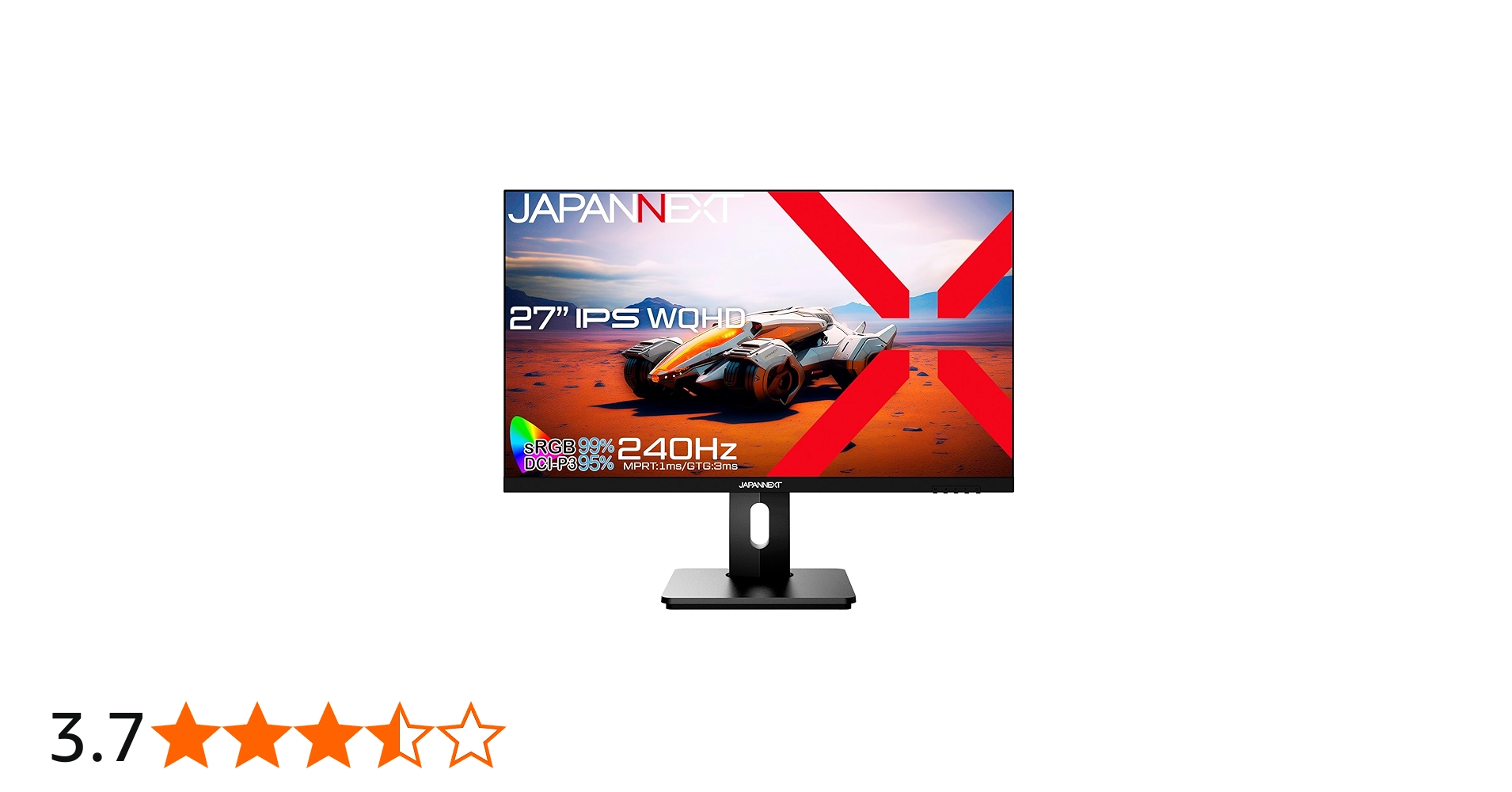 Amazon.co.jp: JAPANNEXT 27インチ ゲーミングモニター 240Hz 1ms WQHD