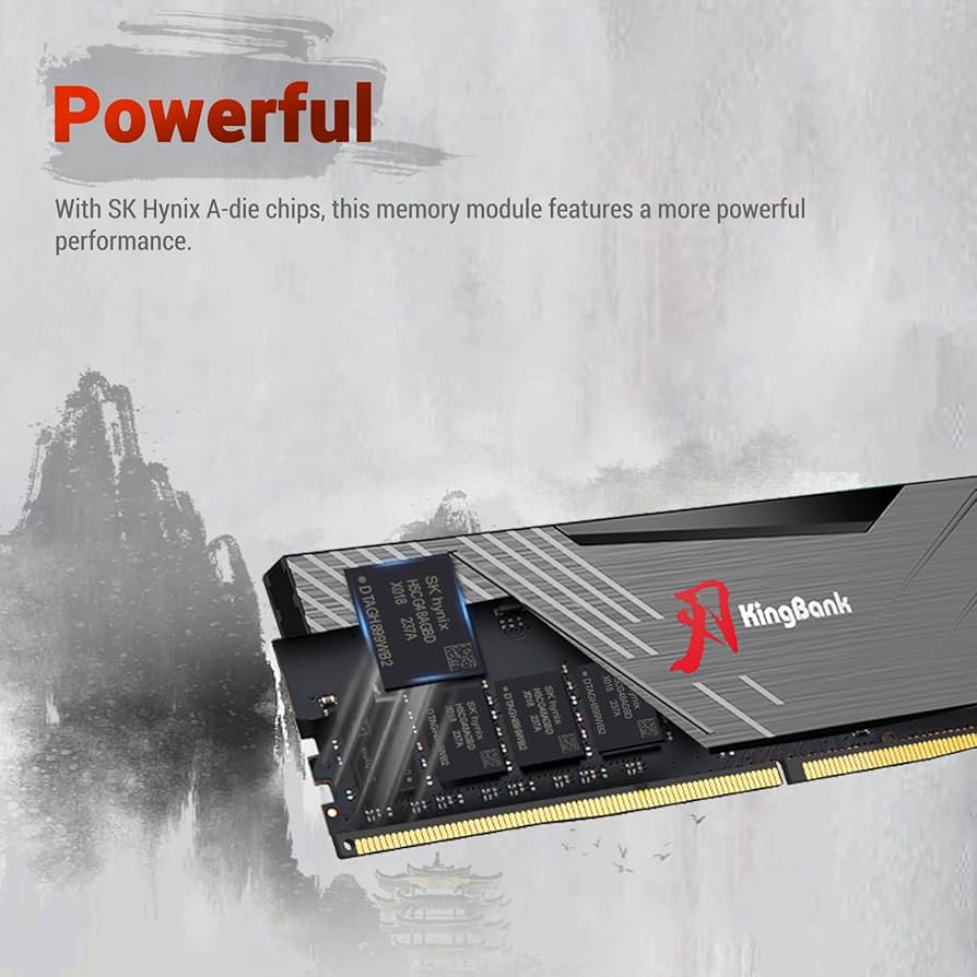 Amazon.co.jp: Computer Ram KingBank DDR5 32GB (2x16GB) 6800MHz 1.4