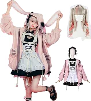 Amazon.co.jp: [COSSA] ウィッグ付き にじさんじ 魔界ノりりむ