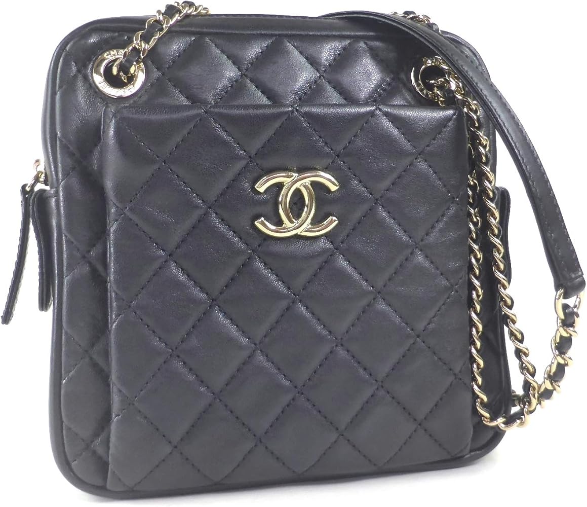 Amazon | [シャネル] チェーンショルダー バッグ ラムスキン