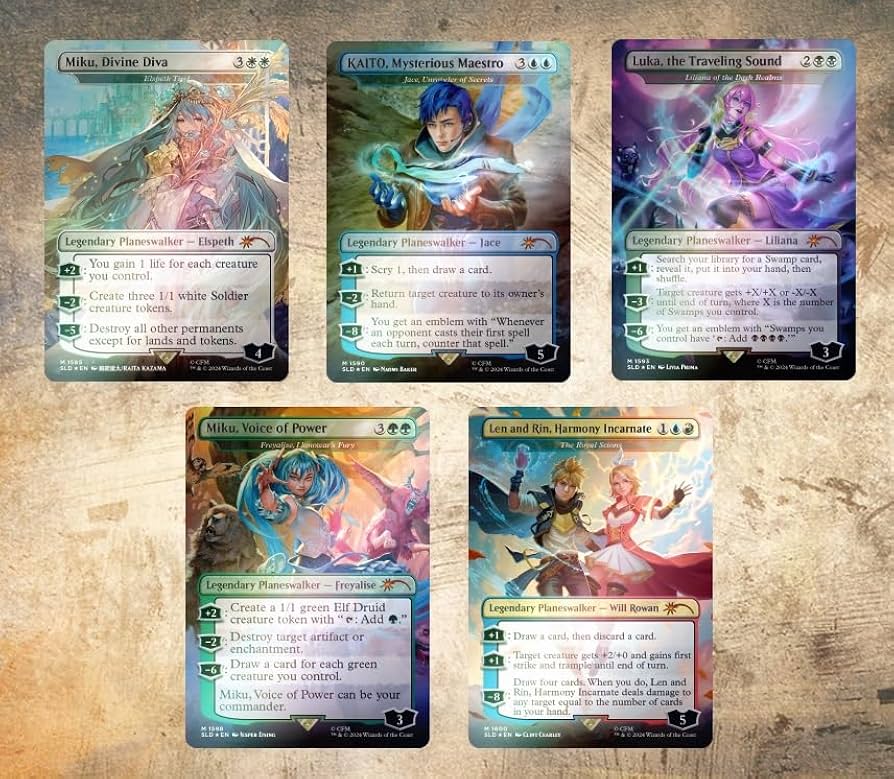 Amazon.com: MTG Secret Lair: Secret Lair x Hatsune Miku: Electric