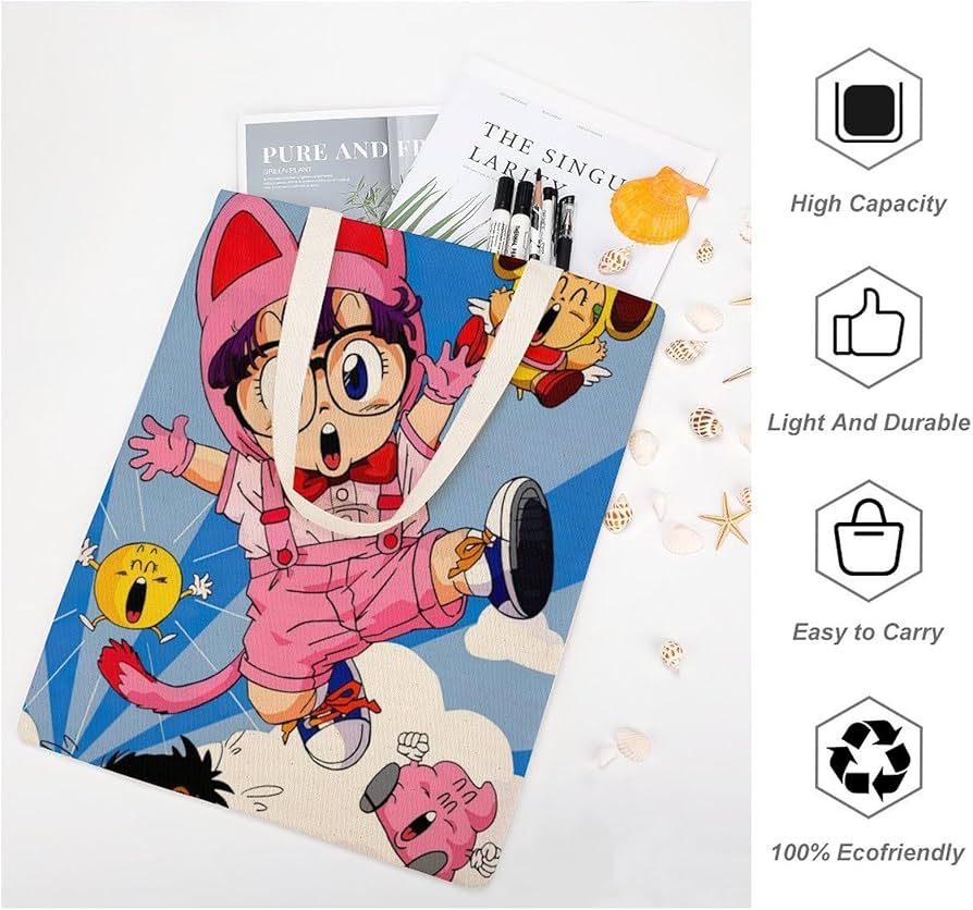 Amazon.co.jp: Dr.スランプ アラレちゃん トートバッグ トートバッグ