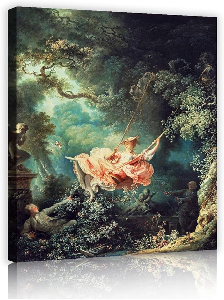 Amazon.co.jp: ロココ様式の壁の芸術の装飾 ジャン・オノレ