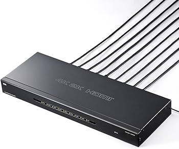 Amazon | サンワサプライ 4K2K対応HDMI分配器(8分配) VGA-UHDSP8