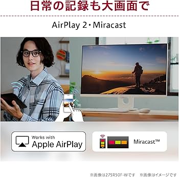 Amazon.co.jp: LG スマートモニター / 25SR50F-W/MyView Smart Monitor