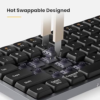 Amazon.com: LOFREE Flow84 Low Profile Mechanical Keyboard, 75