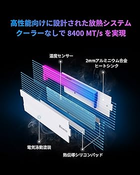 Amazon.co.jp: Biwin DW100 DDR5 6000MT/s (PC5-48000) デスクトップPC