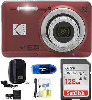 Amazon.com : KODAK Pixpro FZ55 Digital Camera Bundle, Includes