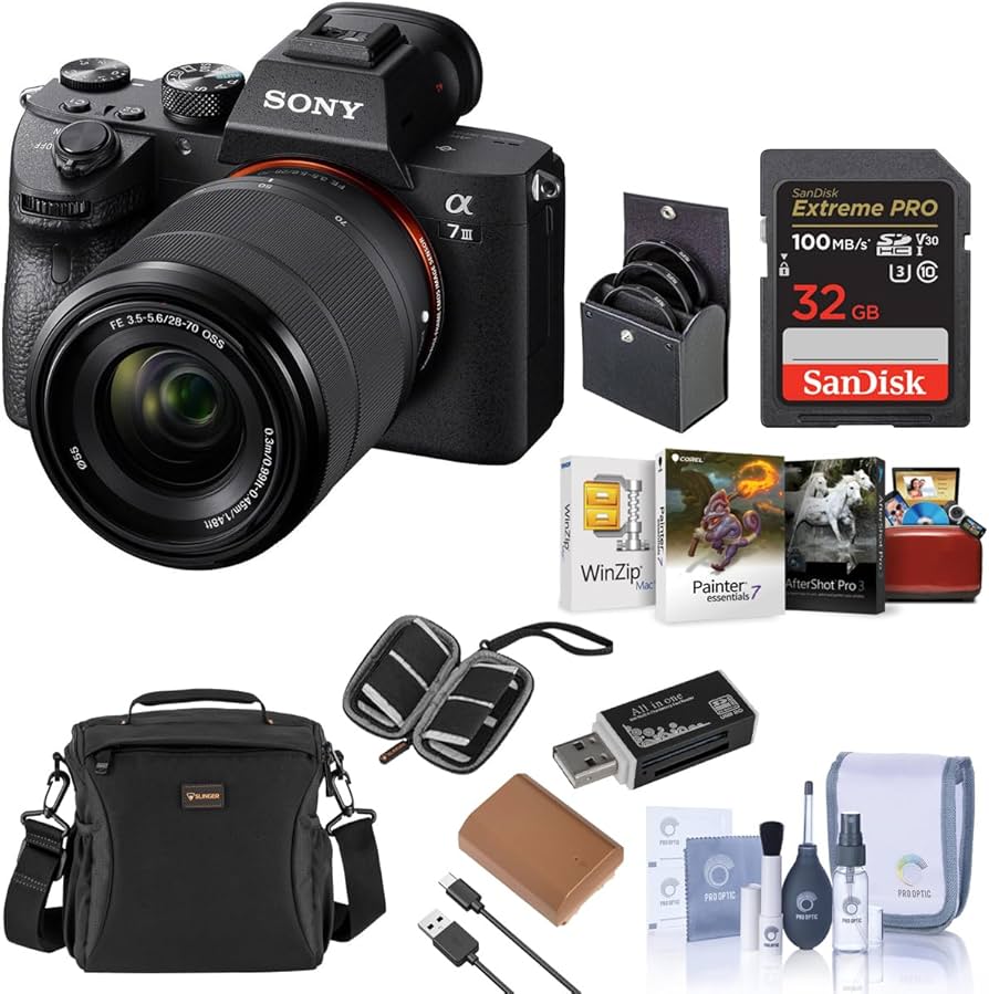 Amazon.com : Sony Alpha a7 III Mirrorless Digital Camera with FE