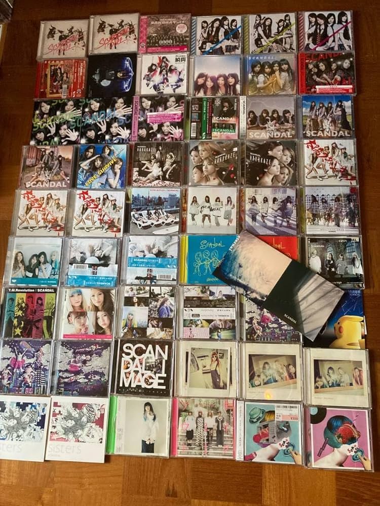 Amazon.co.jp: ！！SCANDAL DVD＆アルバム＆シングル83枚セット
