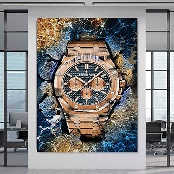 Amazon.com: DEVICI AP Royal Oak Chronograph 18K Gold inspired AP