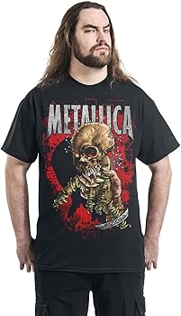 Amazon.com: Metallica - Fixxxer Redux T Shirt (X-Large) Black