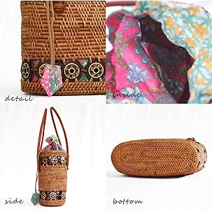 Amazon | レディース かごバッグ アタバッグ アシタバ ASHITABA