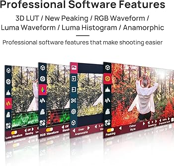 Amazon | Portkeys PT5 II カメラ モニター 5” タッチスクリーン撮影