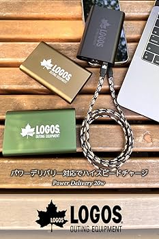 Amazon | LOGOSモバイルバッテリー 10000mAh PD20W対応 LG-LP124K