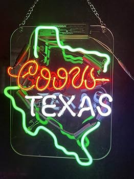 Amazon | ネオンサイン アメリカン インテリア ネオン管 照明 COORS