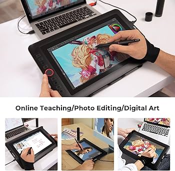 Tablet de desenho XPPen Artist 13.3 Pro com tela, totalmente